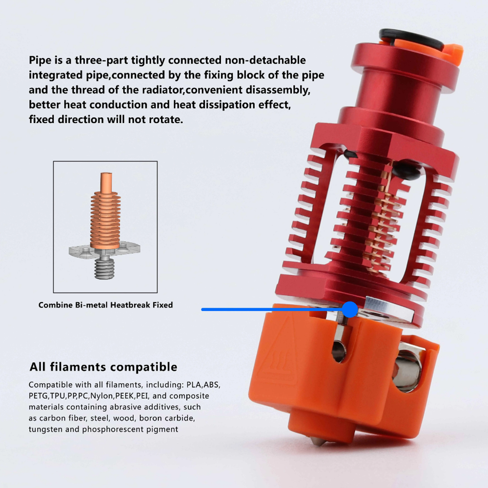 Red Lizard k1 High Preformance Hotend