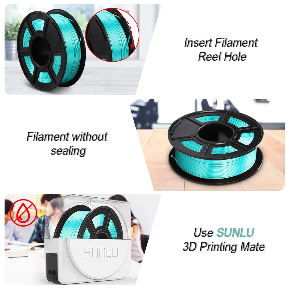 SUNLU 1.75MM Silk Pla Filament 1kg