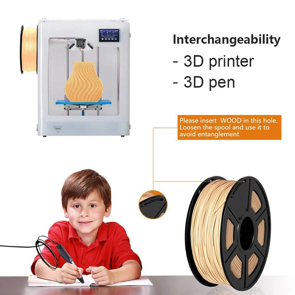 SUNLU WOOD 1KG PLA Filament