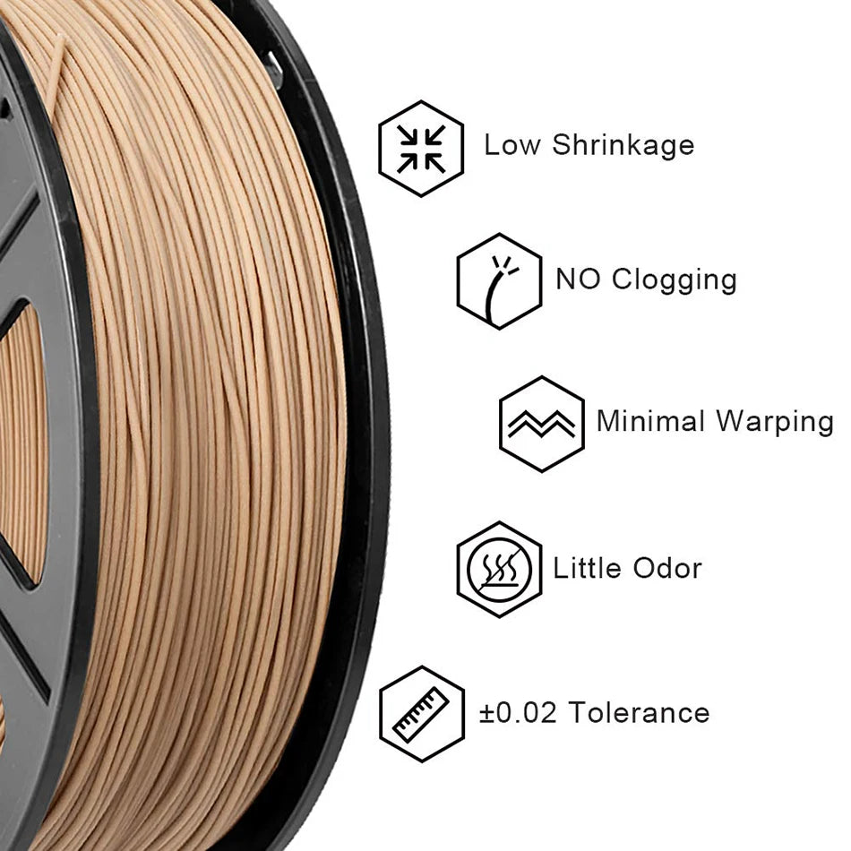 SUNLU WOOD 1KG PLA Filament