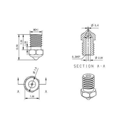 Red Lizard k1 Replacement/Upgrade Option Heat Block